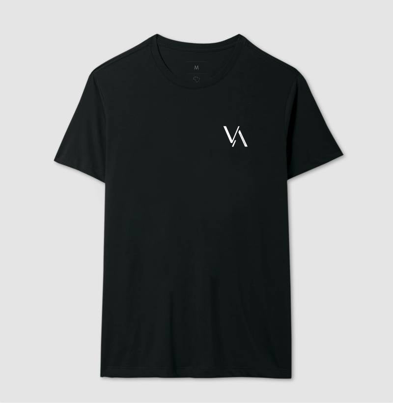 Camiseta Basica Preta Masculina | VAELO