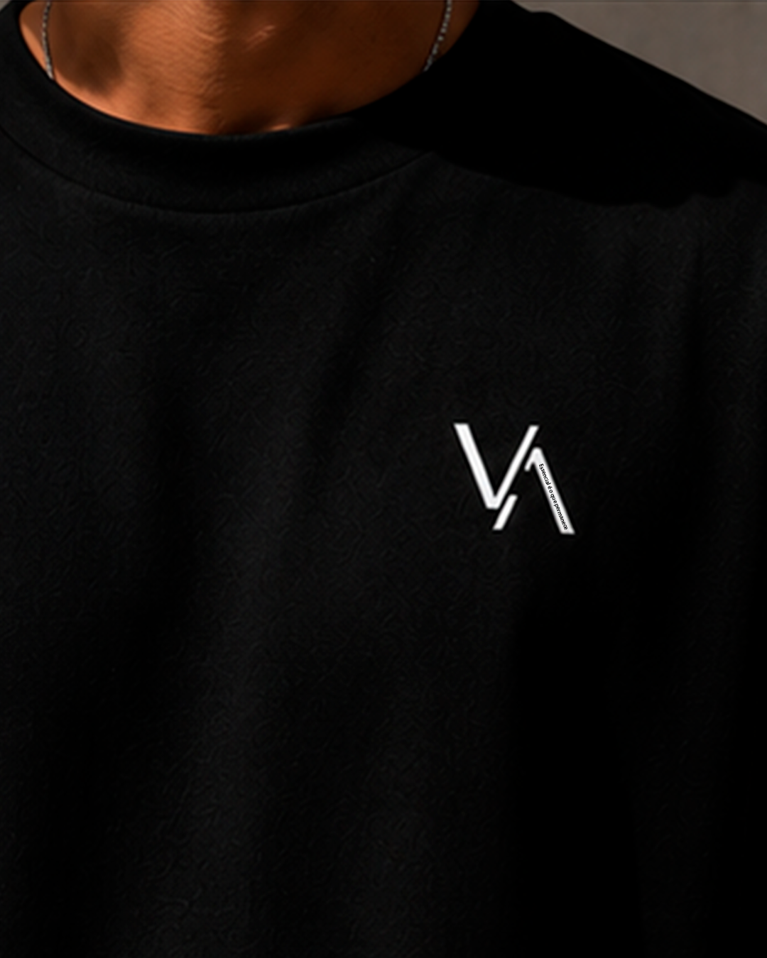 Camiseta Basica Preta Masculina | VAELO